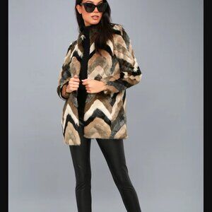 Amuse Society Waylon Faux Fur Coat